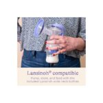 Lansinoh Manual Breast Pump, Hand Pump for Breastfeeding - Image 3