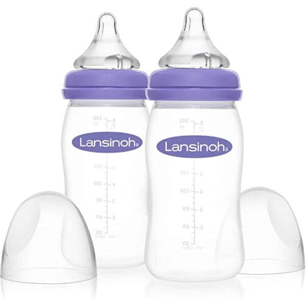 Lansinoh MOmma Feeding Bottle with Natural Wave Nipple 2 Pack - Diaper Yard Gh
