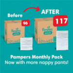 Pampers Size 8 Pullup Nappy Pants - Diaper Yard Gh
