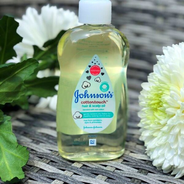 Johnsons Baby Cotton Touch Hair and Scalp Oil - Diaper Yard Gh