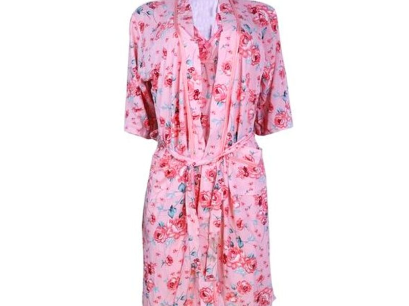 Maternity Nightgown with Coat - Diaper Yard Gh