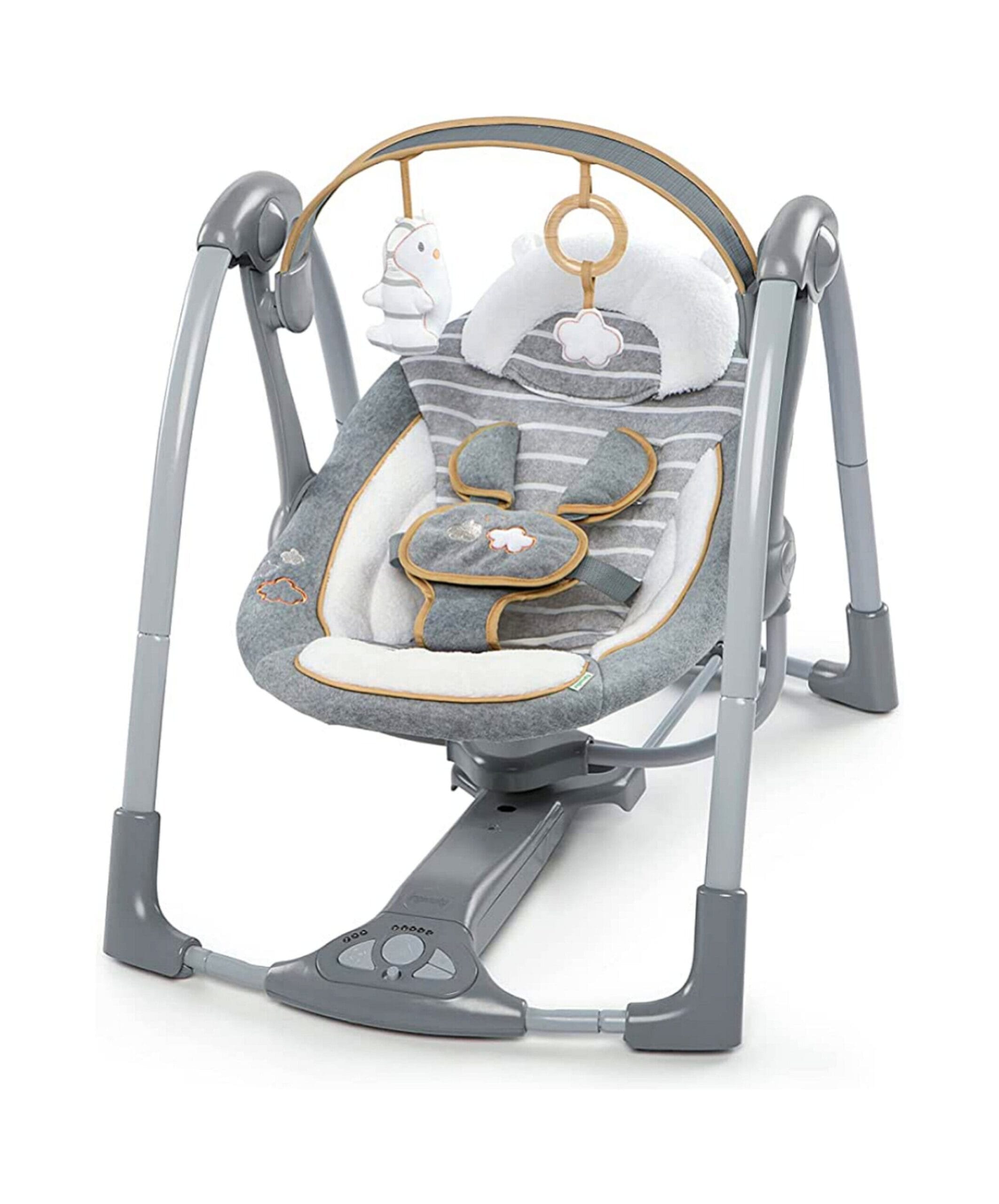 InShot_20230425_022804059 Ingenuity Boutique Swing N Go Portable Swing - Diaper Yard Gh