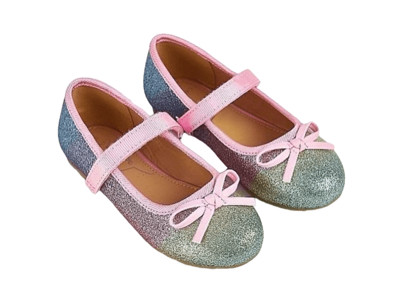 Girls Glitter Ballerinas - Diaper Yard Gh