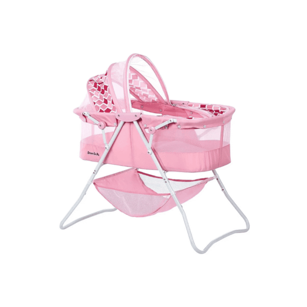 Karley pink baby bassinet