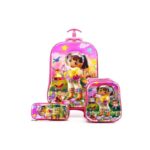 Dora the Explorer 3 in 1 Trolley Bag Set