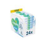 Pampers Harmonie Aqua Wipes 0% plastic 24 x 48