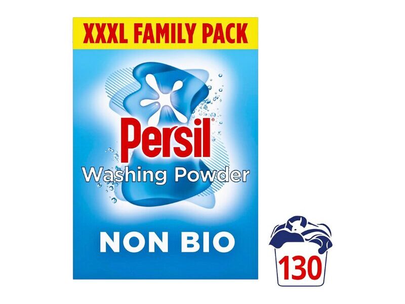 Persil Non Bio Laundry Detergent Family Size, 130 Washes
