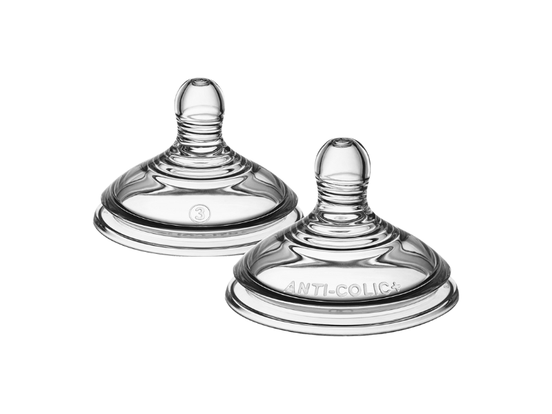 Tommee Tippee Advanced Anti-Colic Baby Bottle Teats With Fast Flow for 6m+
