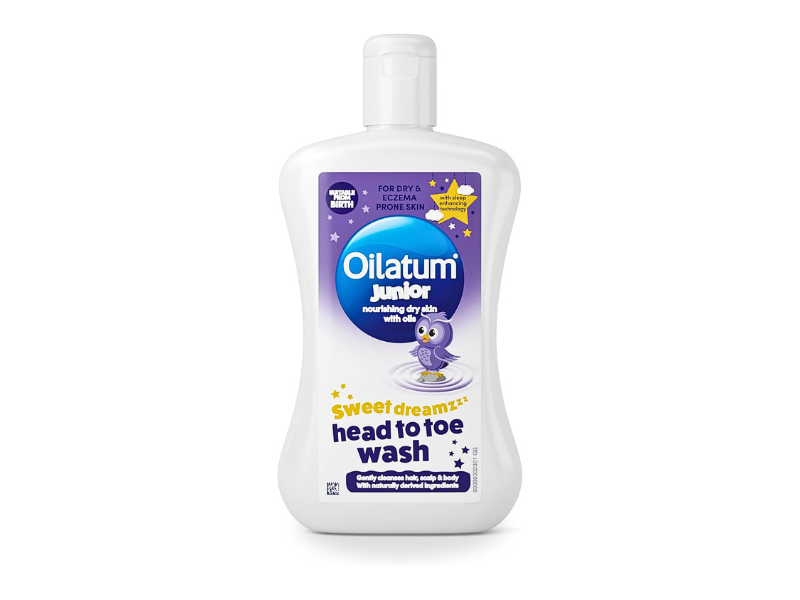 Oilatum Junior Sweet Dreamz Head to Toe Wash For Dry, Sensitive and Eczema-Prone Skin 300ml