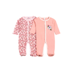 Newborn To 12m Baby Cotton Rompers 2 Pack – Soft & Breathable - Image 2