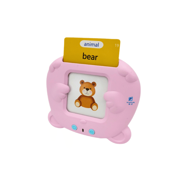 Talking Flashcard Learning Machine for Kids Pink