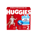 "Huggies Plus Little Snugglers Diapers Size 2 - Diaper Yard Ghana"