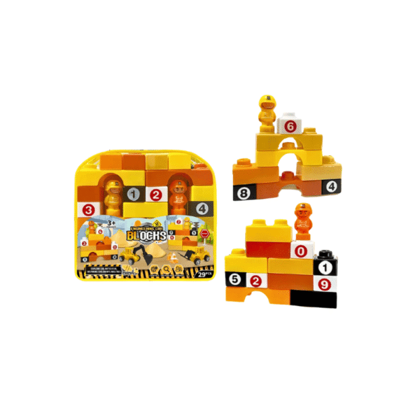 29-piece engineering building blocks construction set
