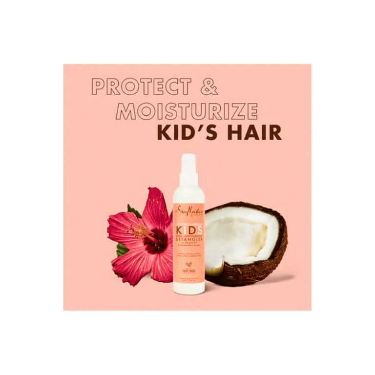 SheaMoisture Kids Kids Haircare Coconut & Hibiscus Product Display
