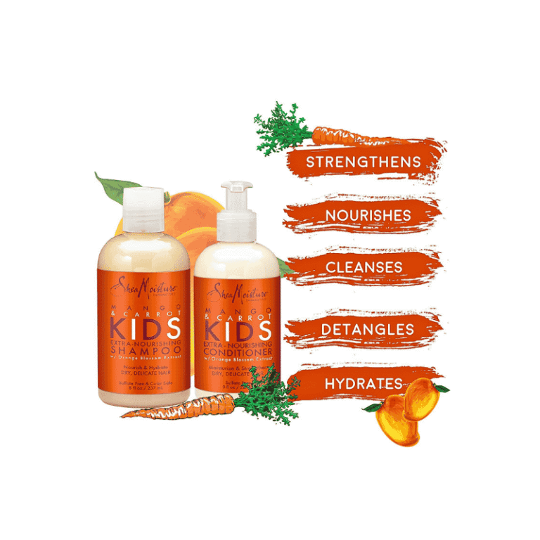 Kids nourishing shampoo for dry delicate hair