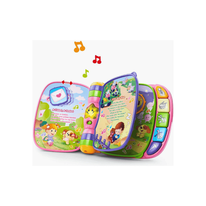 baby learning sound book vtech
