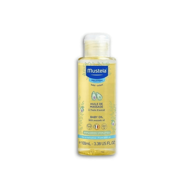 Mustela Baby Massage Oil with Avocado Oil 100ml bottle