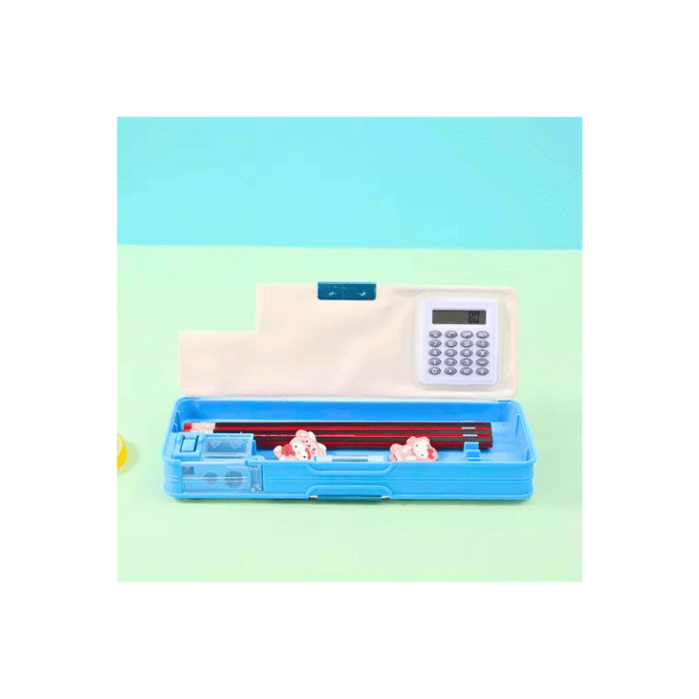 kids stationery pencil case with compartments