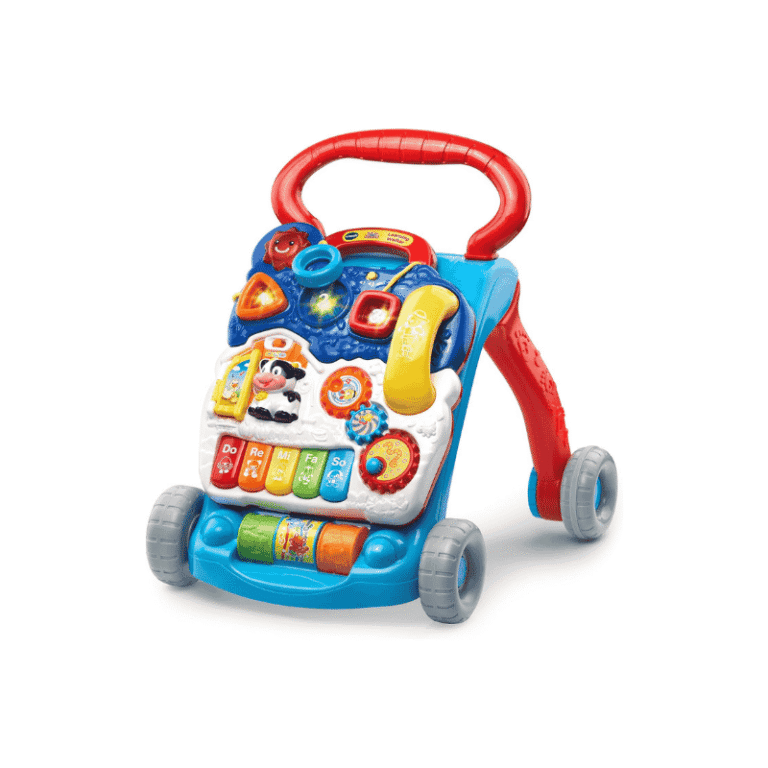VTech Sit-to-Stand activity walker blue