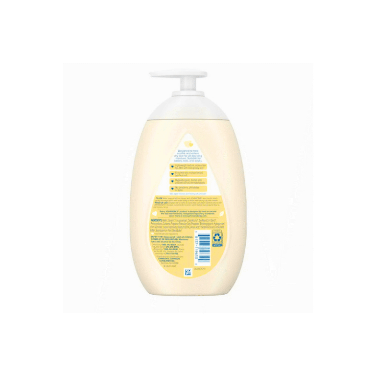 Johnson’s 24hr moisturizing baby lotion with shea cocoa butter
