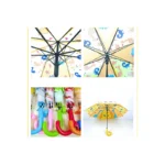 kids cartoon umbrella colorful waterproof design