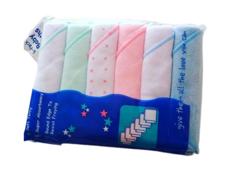 Baby 6pcs Terry Washcloth