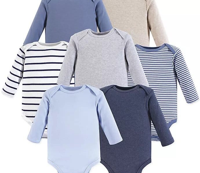 Hudson Baby Long-sleeve Bodysuits