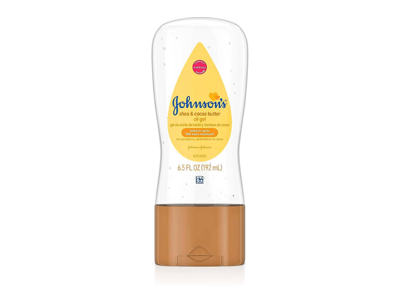 Johnson's Baby Oil Gel with Shea & Cocoa Butter - 6.5 fl oz