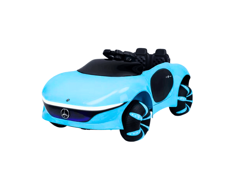 Mercedes-Style 4-Wheel Electric Ride-On Car for Kids