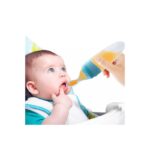 Silicone Baby Bottle with Spoon Feeder - Image 2