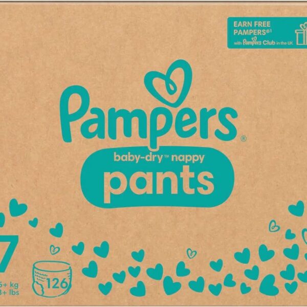 Pampers Size 7 Pullup Nappy Pants