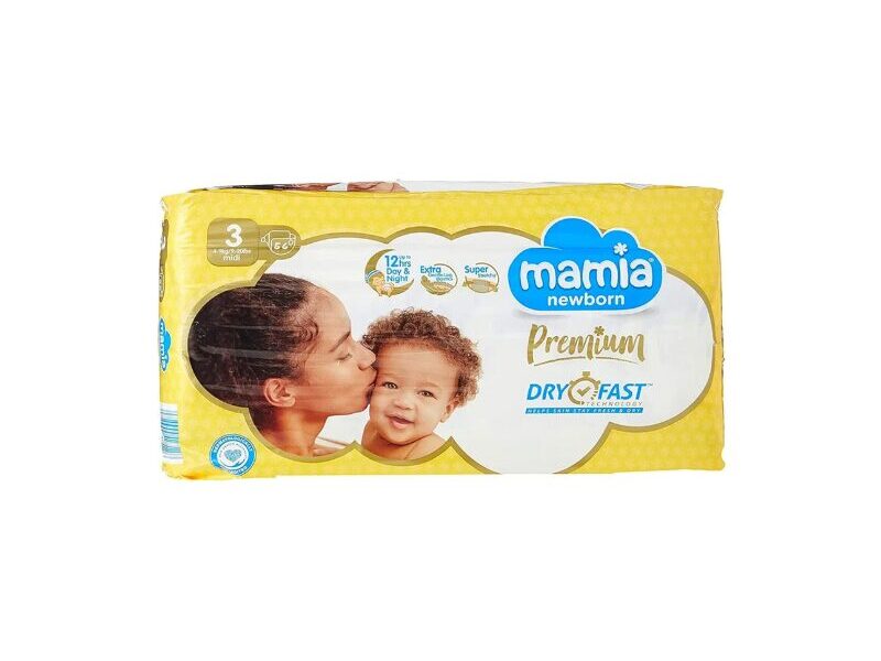 Baby Diapers- Mamia Premium Diapers Size 3 Pack