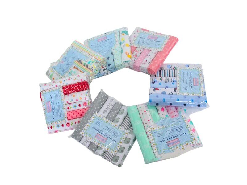 Baby 6 Pack Cotton Cot Sheets