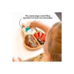 Nuby Bamboo Strawberry Shaped Plate - Image 3