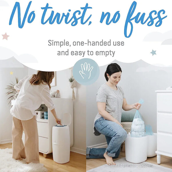 Angelcare Nappy Disposal System Refill Cassettes - Diaper Yard Gh