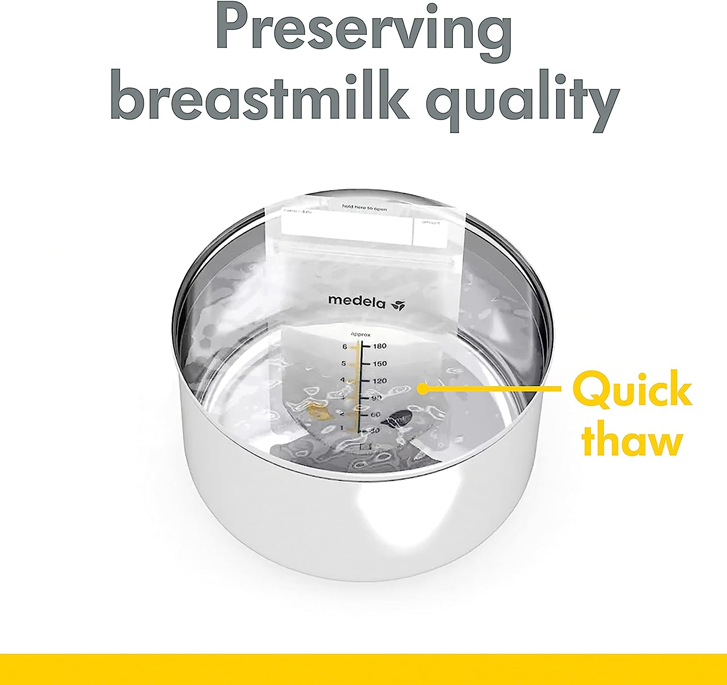 Medela Breastmilk Storage Bags, 25 Count - Diaper Yard Gh