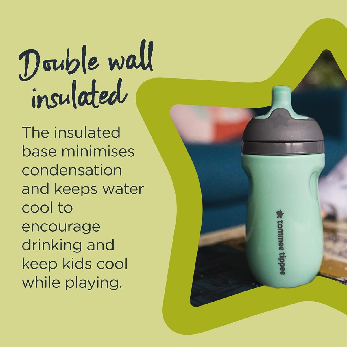 Tommee Tippee 2 Pack Insulated Sportee Water Bottle 260ml - Purple & Raspberry - Diaper Yard Gh
