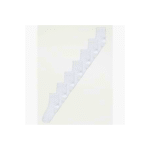 White Picot Trim Ankle Socks 10 Pack - Image 2