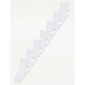 White Picot Trim Ankle Socks 10 Pack - Diaper Yard Gh