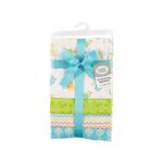 Luvable Friends Unisex Baby Cotton Flannel Receiving Blankets, Abc, One Size - Diaper Yard Gh