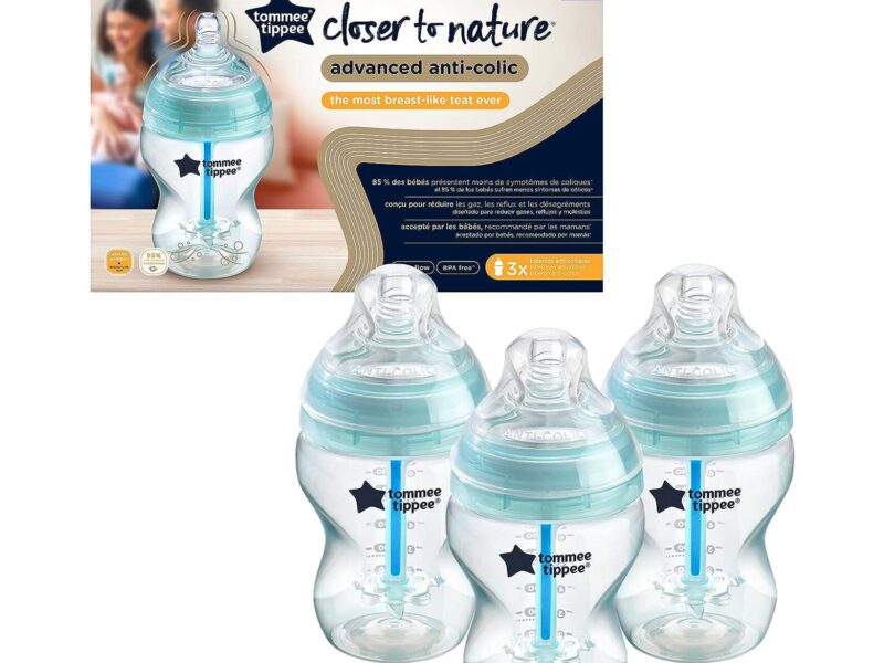 Tommee Tippee Advanced Anti-Colic 3 Pack Baby Bottle 260ml - Diaper Yard Gh