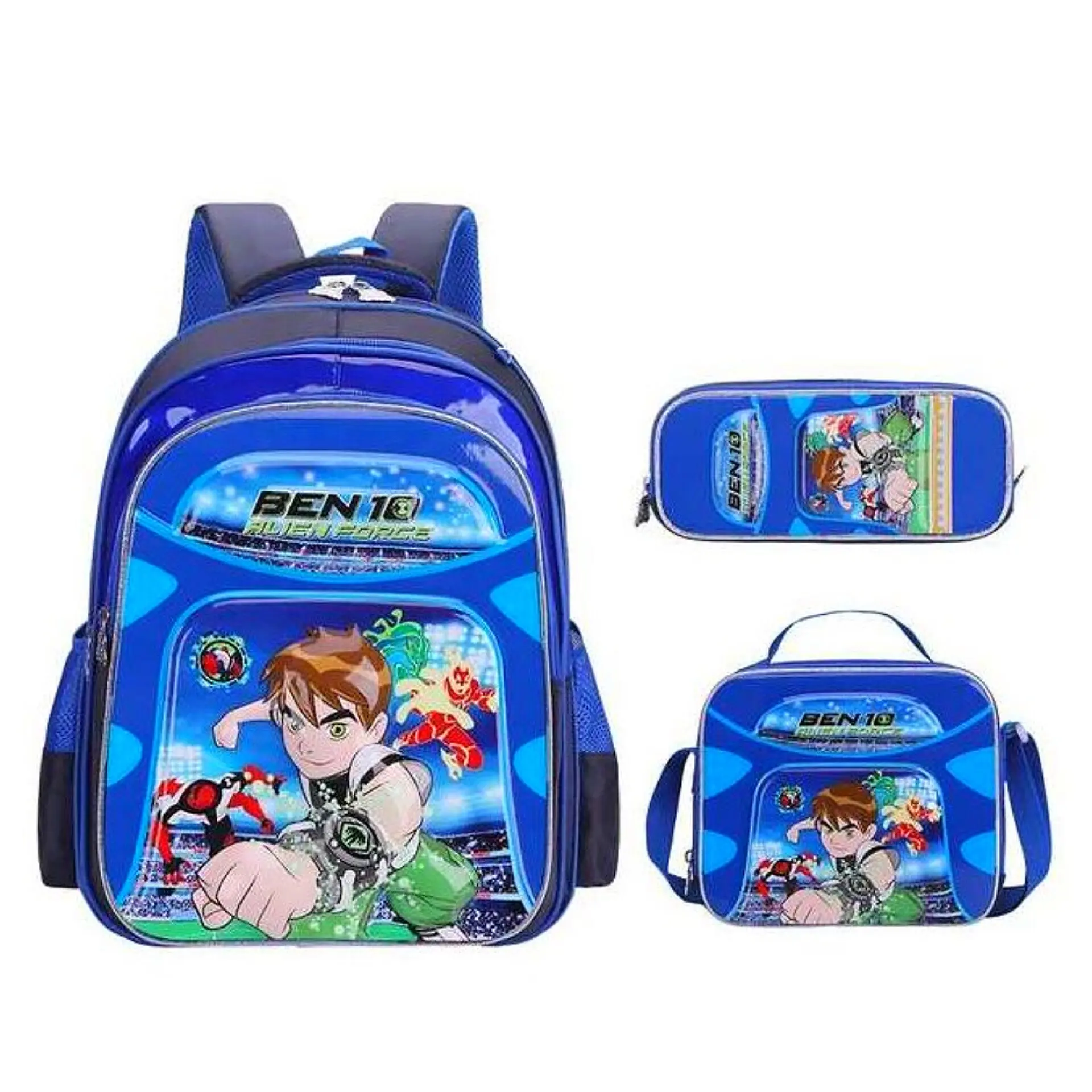Trolley Bag Ben 10 School Bag 3D Ben-10 In Backpack Set Diaper