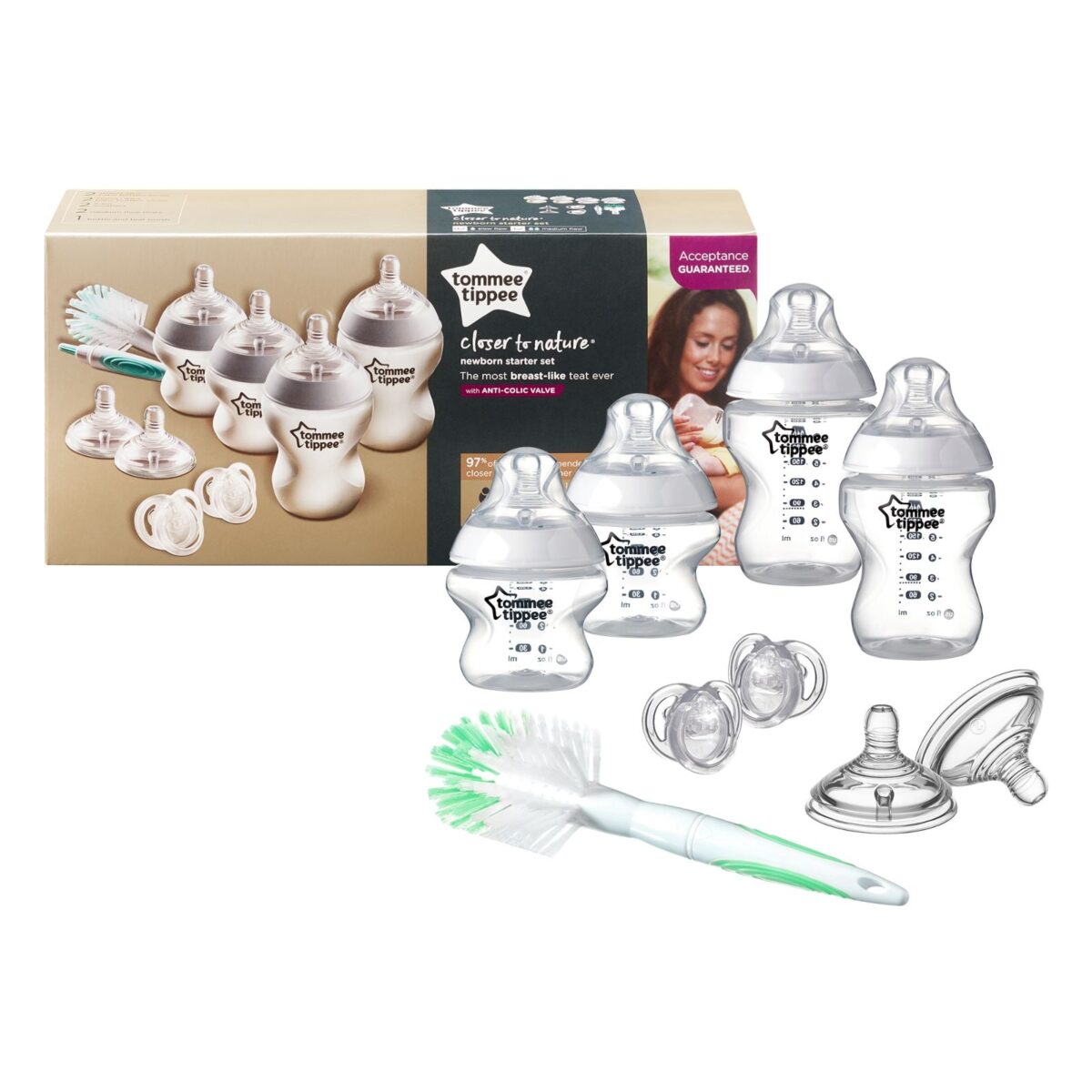 Tommee Tippee Closer to Nature Bottle Set - Diaper Yard Gh