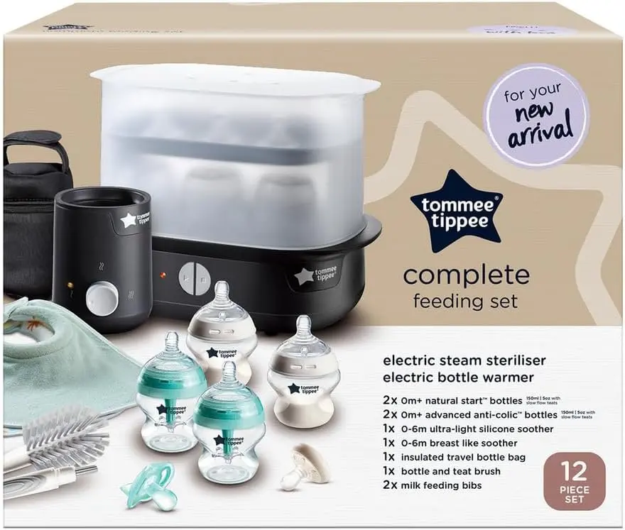 Tommee Tippee Complete Feeding and Sterilizing Set Diaper Yard