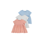 Pastel Empire Tops 3 Pack 4-5yrs - Image 2