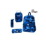 Giggle By Smiggle 4 Piece Bundle - Blue Camo