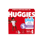 "Huggies Plus Little Movers Diapers Size 4 - Diaper Yard Ghana"