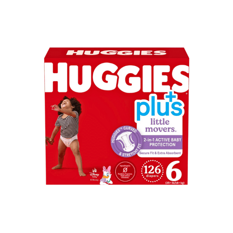 "Huggies Plus Little Movers Diapers Size 6 - Diaper Yard Ghana"