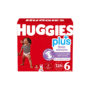 Huggies Plus Little Movers Diapers Size 6 – Active Fit Leak Protection