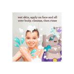 “Aveeno Kids Sensitive Skin Face & Body Wash bottle”